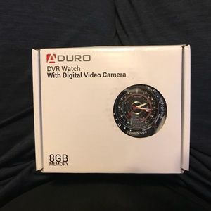 Aduro DVR watch with digital video camera